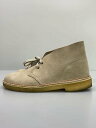 【中古】Clarks◆DESERT BOOT/25cm/BEG/スウェード/61299435【シューズ】(4)