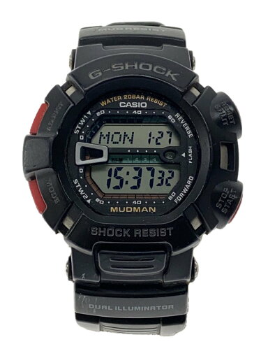【中古】CASIO◆クォーツ腕時計/デジタル/BLK/g-9000//【服飾雑貨他】 【中古】CASIO◆クォーツ腕時計/デジタル/BLK/g-9000//【服飾雑貨他】
