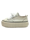 【中古】DIESEL◆ローカットスニーカー/24.5cm/WHT/ディーゼル/Y02828 TS416【シューズ】