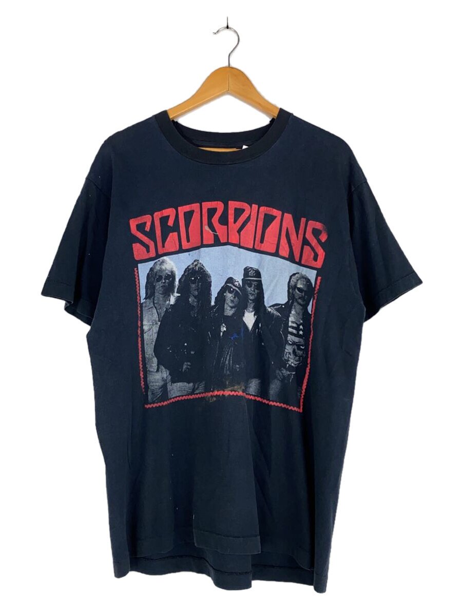 scorpions/90s/Tシャツ/--/コットン/ブラック