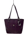 【中古】COACH◆トートバッグ/レザー/PUP/総柄//【バッグ】(4)