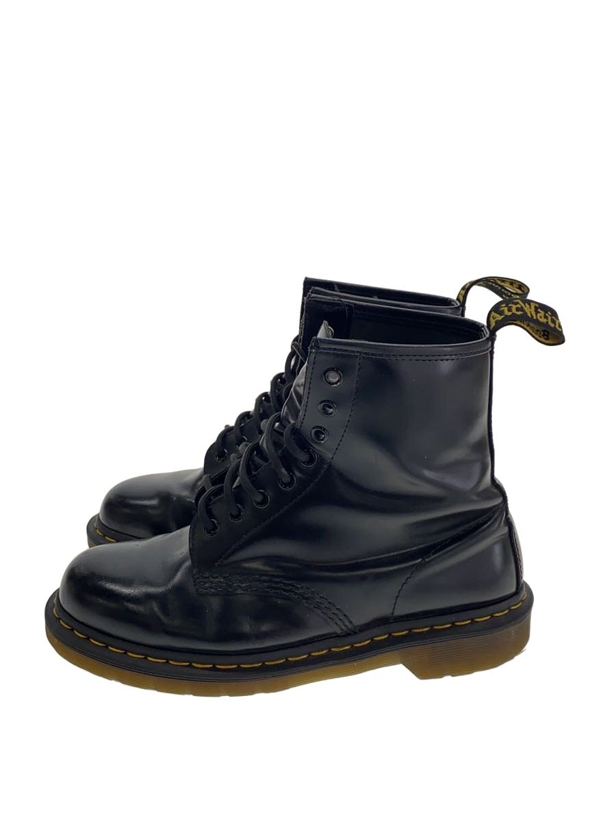 【中古】Dr.Martens◆ブーツ/UK7/BLK/レザー/10072【シューズ】