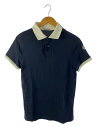 【中古】MONCLER◆ポロシャツ/S/コットン/NVY/D10918309850 84556【メンズウェア】(4)