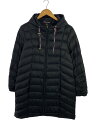 【中古】TOMMY HILFIGER◆ロングダウンジャケット/L/ナイロン/BLK/1049940【レディースウェア】