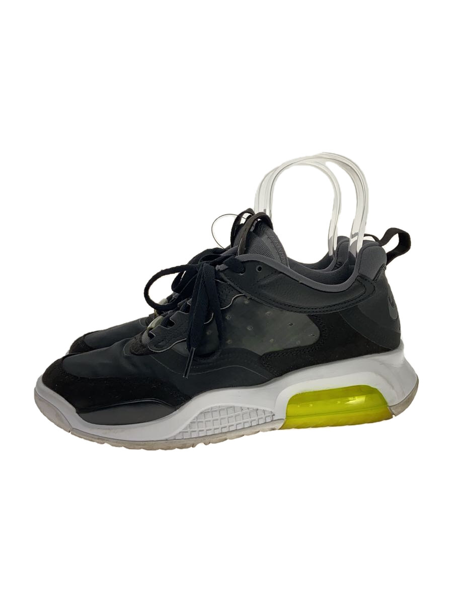 【中古】NIKE◆JORDAN MAX 200_ジョーダン マックス 200/US7/BLK【シューズ】
