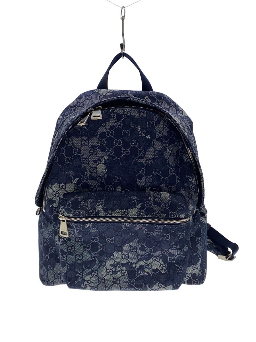 【ブランド】GUCCI 【ブランドカナ】グッチ 【型番】 【程度】B 【サイズ】 【メインカラー】インディゴ 【素材・生地】コットン 【キーワード】　　　/ 2026/04/15 セカンドストリート大須万松寺通ブランド専門店【4044】【中古】GUCCI◆リュック/コットン/IDG ブランド GUCCI 型番 カラー インディゴ 柄 総柄 素材・生地 コットン>色・素材について サイズ >サイズ表示について 実寸（cm） 【リュックサック】 マチ：16 / 高さ：40 / 幅：35 / 持ち手：/ 【その他】 その他サイズ：/ 商品は　セカンドストリート大須万松寺通ブランド専門店の店頭にて販売しております。商品に関するお問合わせは、お電話(TEL:052-238-0611)にて、問合わせ番号：2340440211573をお伝えください。 配送方法やお支払い方法に関するお問い合わせは、サポートセンターまでご連絡をお願いします。 ※お電話の対応は営業時間内のみとなります。お問い合わせフォームでお問い合わせの際はご注文番号をご記入下さい この商品に関する出品店舗からのコメント 使用感があり、傷や汚れが見られる中古品となります。ファスナープルくすみ有。変色有。スレ傷有。内側ロゴタグ傷、シワ有。店頭でも同時販売中の為、商品のコンディションが掲載時と異なる場合がございます。※画像に無い部分のダメージもございますので、予めご了承下さいませ。