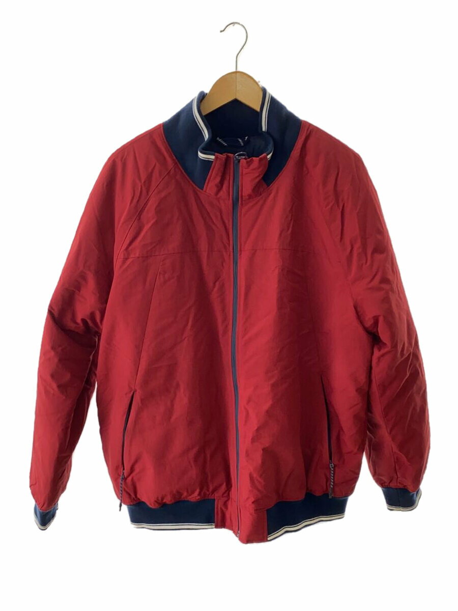 【中古】LANDS END◆中綿/撥水/ブルゾン/XL/ナイロン/RED/513013//【メンズウェア】