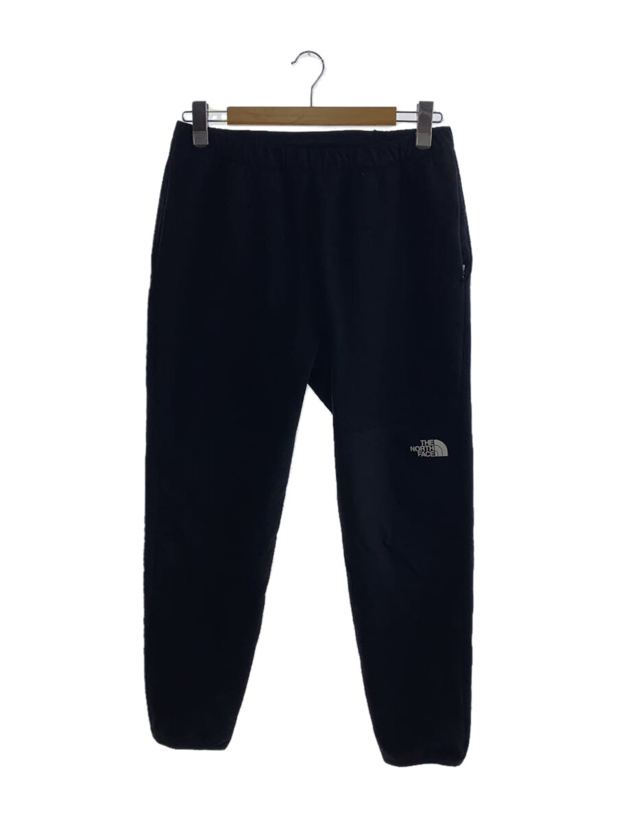 【中古】THE NORTH FACE◆HYBRID NYLON FLEECE PANT_ハイブリッドナイロンフリースパンツ/L/ポリエステル/BLK【メンズウェア】