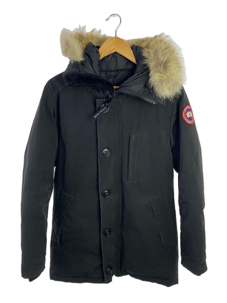 【中古】CANADA GOOSE◆JASPER PARKA/ダウンジャケット/S/ナイロン/BLK/3438JM R【メンズウェア】