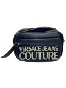【中古】VERSACE JEANS COUTURE◆ウエストバッグ/--/BLK/無地/E1VVBBM2-71413【バッグ】