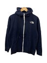 【中古】THE NORTH FACE◆ジップパーカー/M/コットン/NVY/NT62130【メンズウェア】