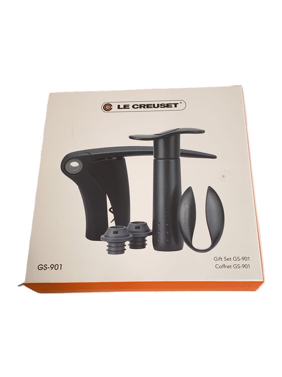 【中古】LE CREUSET◆調理器具その他/BLK【キッチン用品】
