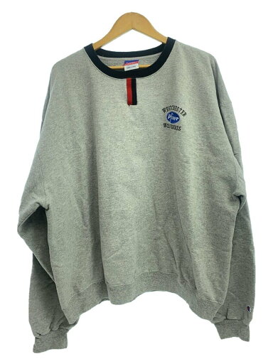 【中古】Champion◆スウェット/XXL/コットン/GRY/ファイザー/PFIZER【メンズウェア】 【中古】Champion◆スウェット/XXL/コットン/GRY/ファイザー/PFIZER【メンズウェア】