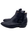 【中古】TOGA VIRILIS TOGA ARCHIVES◆サイドゴアブーツ/42/BLK/レザー/0319G【シューズ】
