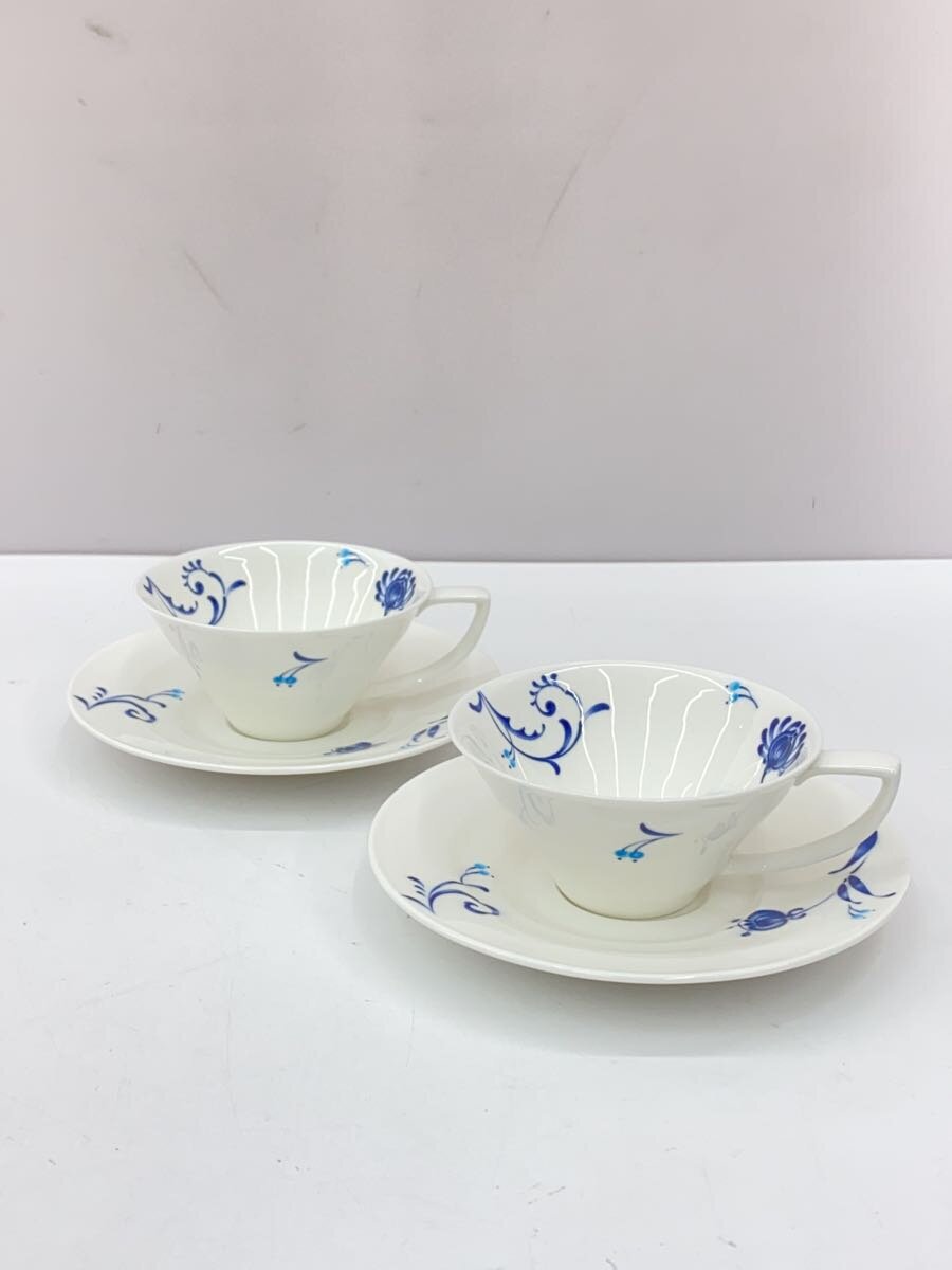 【中古】Noritake◆カップ&ソーサー/2点セット/WHT【キッチン用品】