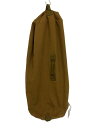【中古】MILITARY◆ボストンバッグ/キャンバス/KHK/ダッフルバッグ【バッグ】