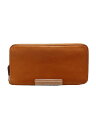 【中古】HERMES◆アザップシルクイン/D刻/内側ロゴ/ロングウォレット/長財布/レザー/CML/レディース【服飾雑貨他】