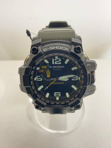 【中古】CASIO◆ソーラー腕時計/デジアナ/ラバー/BLK/KHK/GWG-1000【服飾雑貨他】 【中古】CASIO◆ソーラー腕時計/デジアナ/ラバー/BLK/KHK/GWG-1000【服飾雑貨他】