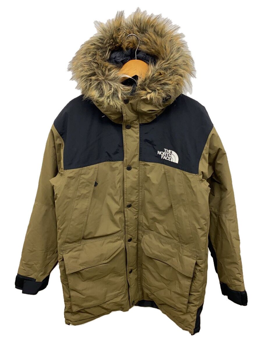 THE NORTH FACE◆MOUNTAIN DOWN COAT_マウンテンダウンコート/XL/ゴアテックス/カーキ//