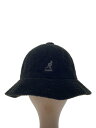 【中古】KANGOL◆バケットハット/--/BLK/メンズ【服飾雑貨他】