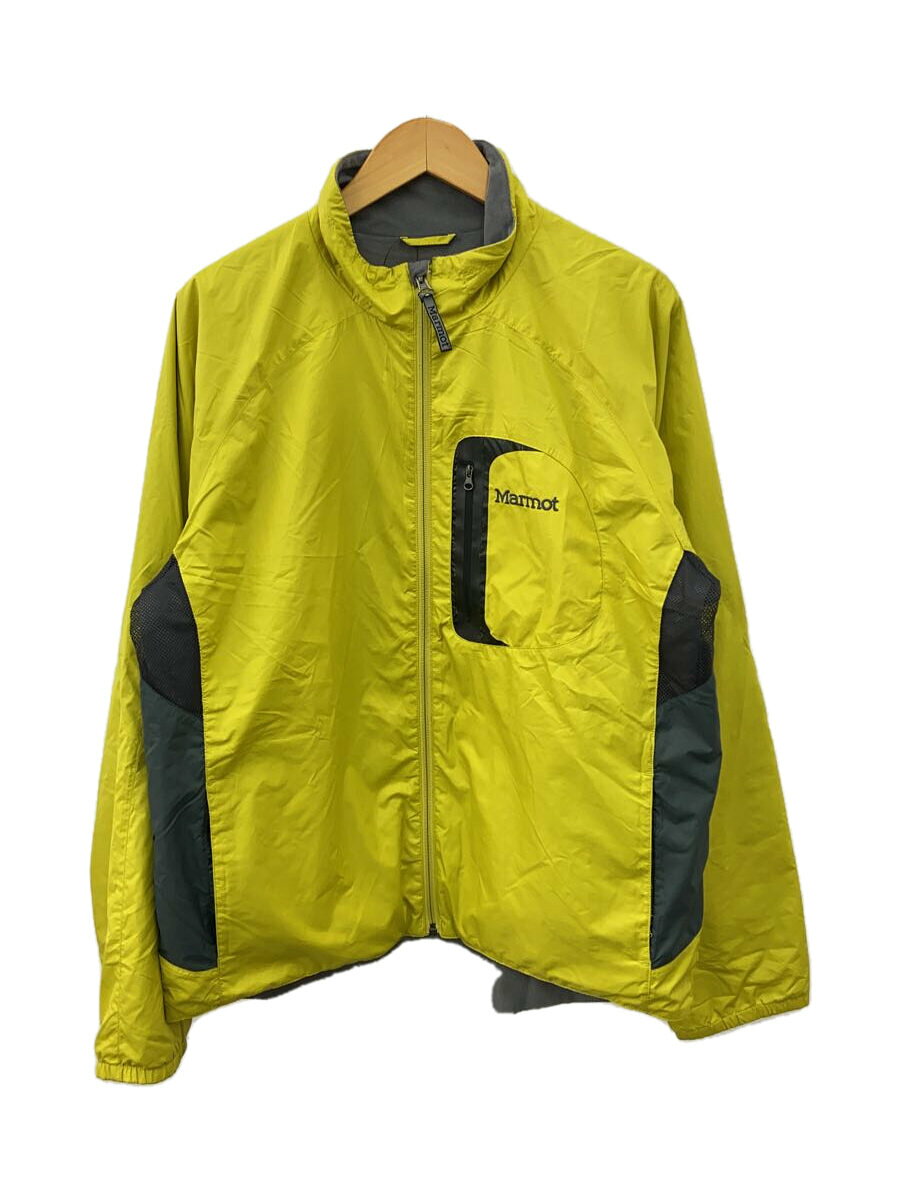 【中古】Marmot◆ナイロンジャケット/L/ポリエステル/YLW/無地/5604-2-mpt/? NULL ?【メンズウェア】