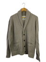 【中古】US.NAVY◆カーディガン(厚手)/40/--/GRY/無地/8405-01-214-4002【メンズウェア】