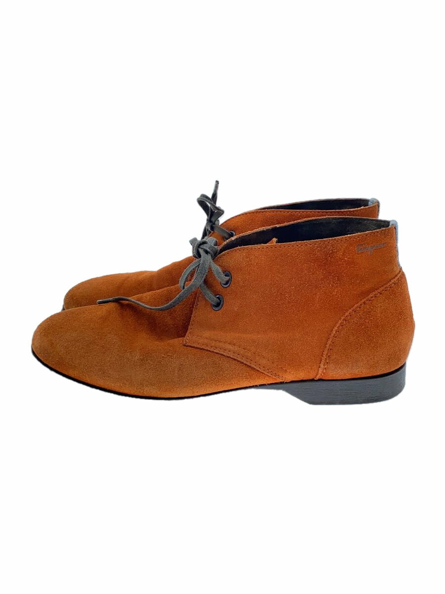 楽天2nd STREET 楽天市場店【中古】Salvatore Ferragamo◆ブーツ/25.5cm/CML/TV25120//【シューズ】