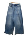 【中古】BALENCIAGA◆23SS/LOW CROTCH JEANS/ボトム/26/デニム/インディゴ/裾汚れ有【メンズウェア】