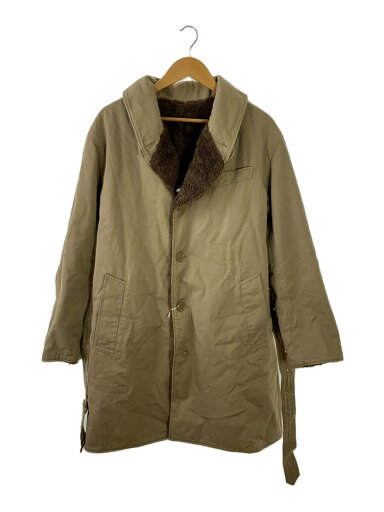 【中古】Engineered Garments◆18AW/Shawl Collar Reversible Coat/リバーシブル/フェイクファー/コート/BEG【メンズウェア】 【中古】Engineered Garments◆18AW/Shawl Collar Reversible Coat/リバーシブル/フェイクファー/コート/BEG【メンズウェア】