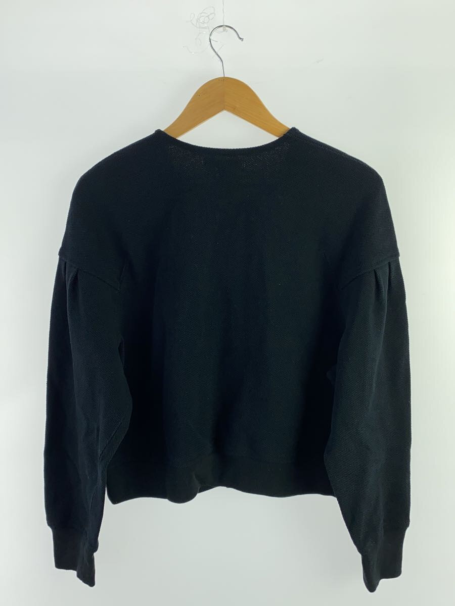 【中古】unfil◆カーディガン(薄手)/0/コットン/BLK/WHSP-UW107【レディースウェア】