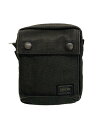 【中古】PORTER◆ウエストバッグ/キャンバス/BLK/3120【バッグ】(4)