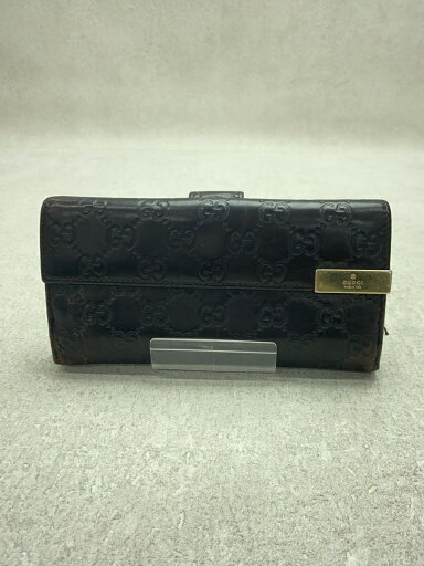 【中古】GUCCI◆長財布/レザー/BRW/メンズ【服飾雑貨他】 【中古】GUCCI◆長財布/レザー/BRW/メンズ【服飾雑貨他】