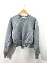 【中古】Alexander Wang◆スウェット/M/ナイロン/GRY/無地//【レディースウェア】