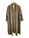 【中古】1er Arrondissement◆カーディガン(厚手)/--/ウール/BRW/無地/B1093AKC406【レディースウェア】(4)