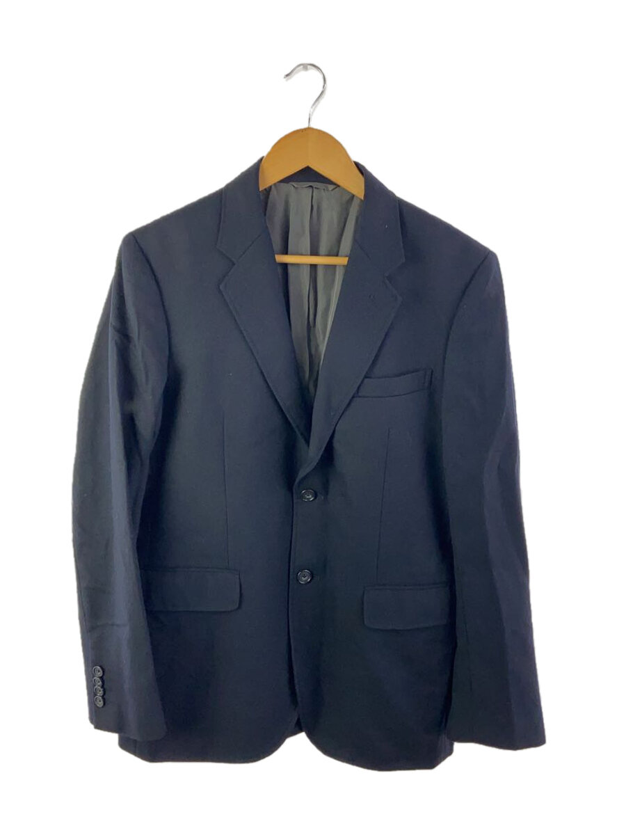 【中古】EDDIE BAUER◆テーラードジャケット/S/ウール/NVY/801811【メンズウェア】