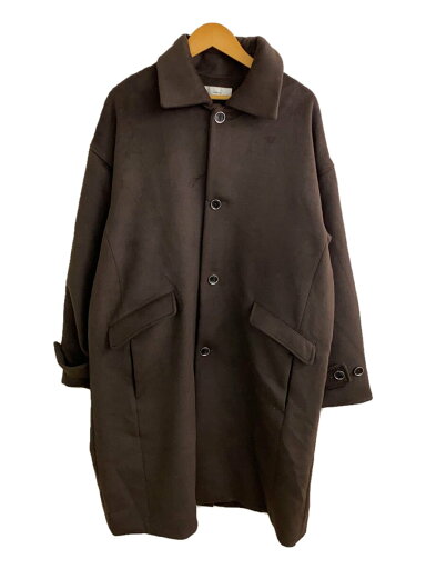 【中古】ADRER◆ステンカラーコート/L/ポリエステル/BRW/無地/ADPAS1024001【メンズウェア】 【中古】ADRER◆ステンカラーコート/L/ポリエステル/BRW/無地/ADPAS1024001【メンズウェア】