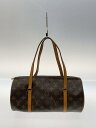 【中古】LOUIS VUITTON◆2)パピヨン30_モノグラム・キャンバス_BRW/PVC/BRW【バッグ】