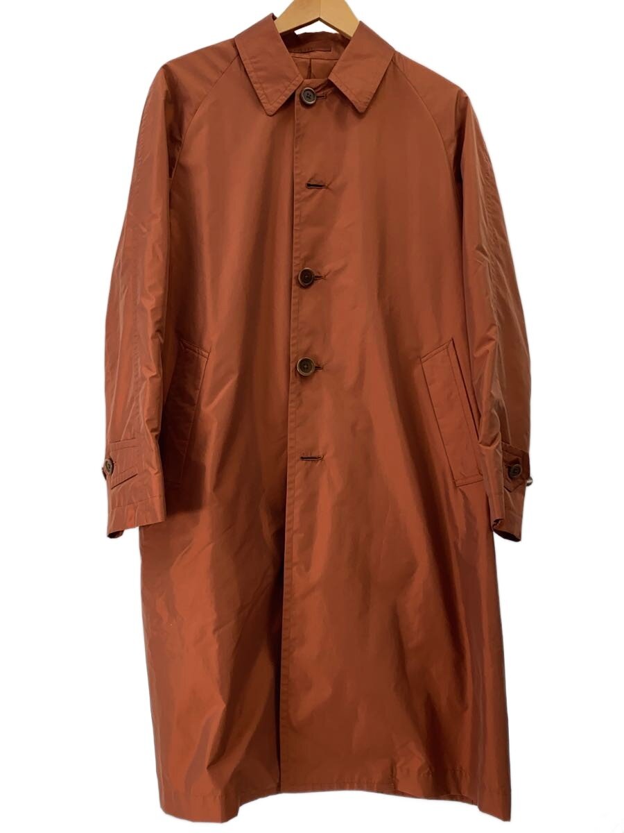楽天市場】ステンカラーコート メンズ（カラーオレンジ）（メンズ
