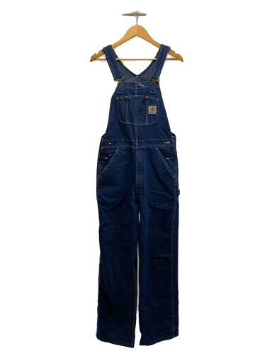 【中古】Carhartt◆WASHED DENIM BIB OVERALL/オールインワン/32/コットン/IDG/無地/R07-D//【メンズウェア】 【中古】Carhartt◆WASHED DENIM BIB OVERALL/オールインワン/32/コットン/IDG/無地/R07-D//【メンズウェア】