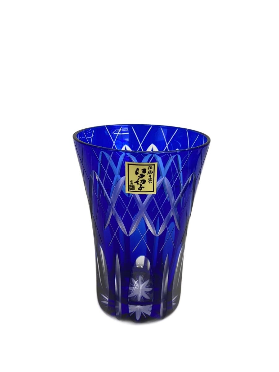 【中古】江戸切子◆グラス【キッチン用品】
