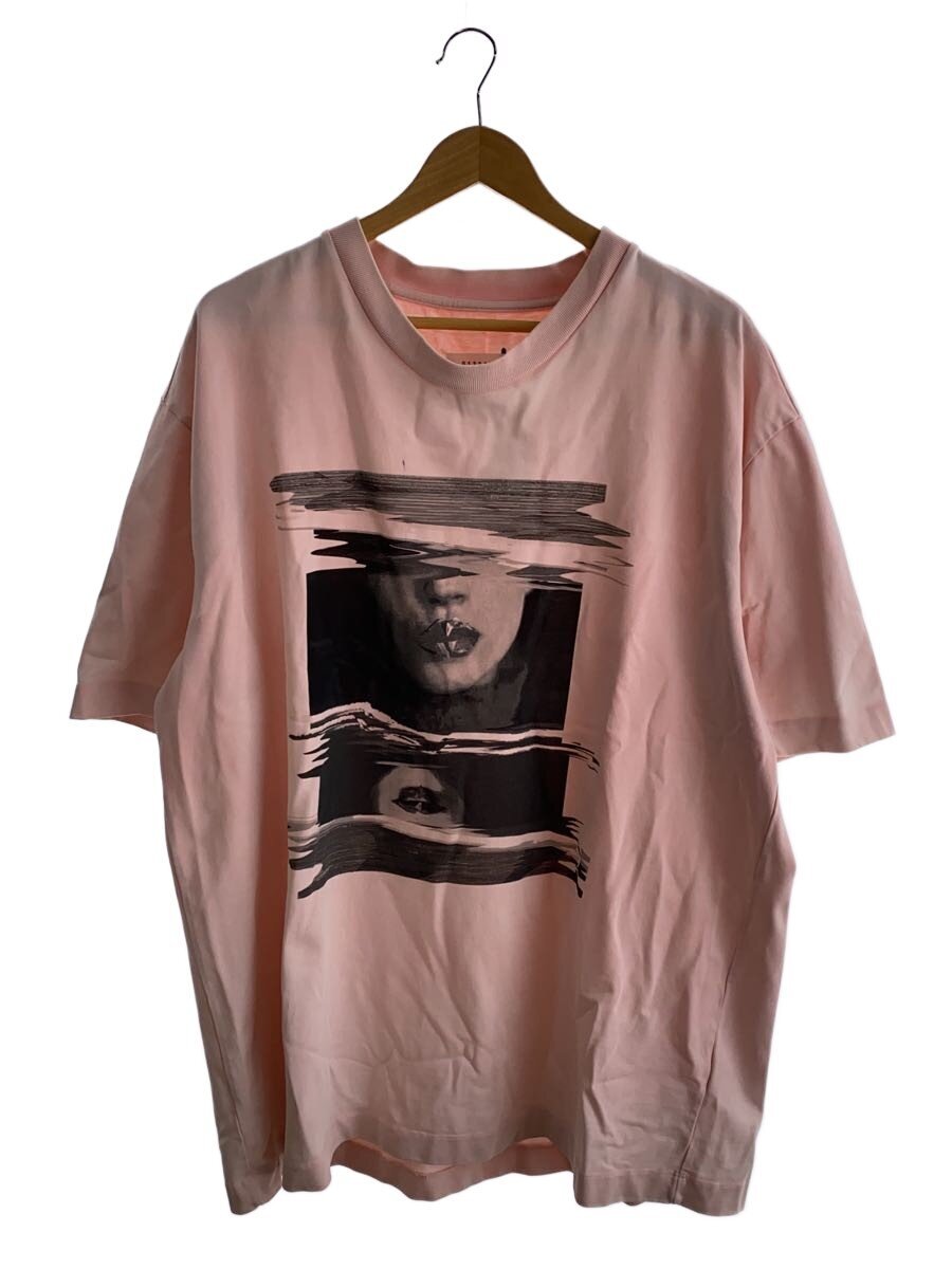 Maison Margiela◆フロント汚れ/19SS/RESIN SIMILAR FADE/Tシャツ/46/コットン/PNK/S50GC0537