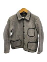 【中古】FULL COUNT◆ジャケット/38/ウール/GRY/BBJ7-003【メンズウェア】(4)
