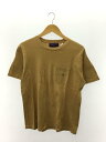 【中古】NEPENTHES◆Tシャツ/S/コットン/BEG/無地【メンズウェア】