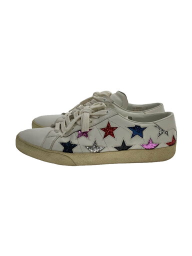 【中古】SAINT LAURENT◆ローカットスニーカー/41/ホワイト/VU458869【シューズ】 【中古】SAINT LAURENT◆ローカットスニーカー/41/ホワイト/VU458869【シューズ】