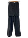 【中古】TODAYFUL◆ストレートパンツ/36/ポリエステル/BLK/12320713【レディースウェア】