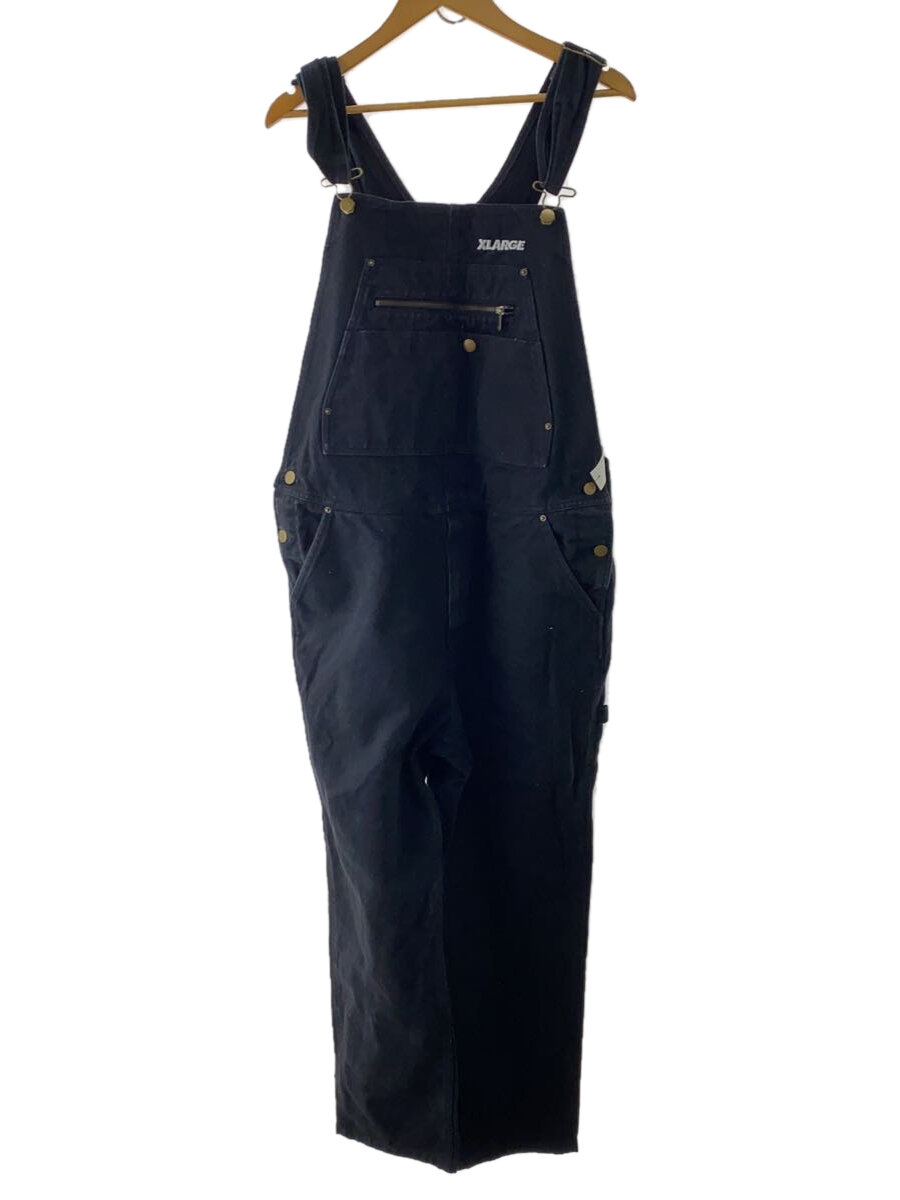 【中古】X-LARGE◆オールインワン/L/コットン/BLK/無地/101221031016【メンズウェア】