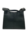 【中古】GUSCIO◆ハンドバッグ/--/BLK/無地【バッグ】