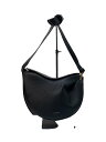 【中古】POLENE◆Tonca/ショルダーバッグ/レザー/BLK【バッグ】