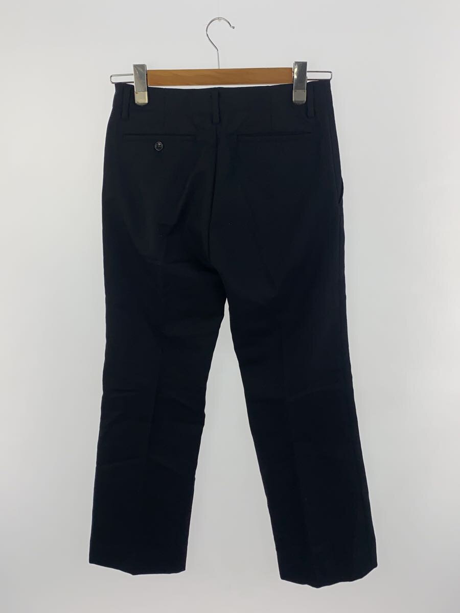 【中古】JUNYA WATANABE COMME des GARCONS◆スラックスパンツ/M/ウール/BLK/無地/jp-p013【メンズウェア】