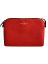 【中古】kate spade new york◆ショルダーバッグ/レザー/RED/PWRU3503【バッグ】